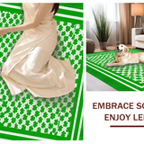 Charming Vibrant Shamrock Motif(Green)