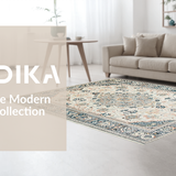 Contemporary Subtle Geometric Fusion(Beige)