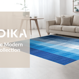 Stylish Dual Tone Fluid Design(Blue)