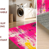 Bright Retro Color Block(Pink)