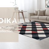 Chic Abstract Gray Tiled Composition(Beige)