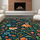 Artful Botanical Graphic Display(Blue)