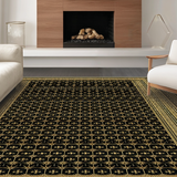 Luxe Fuzzy Ogee Style(Black)