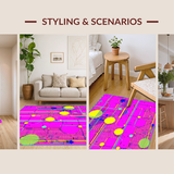 Dynamic Colorful Textured Layers(Pink)