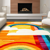 Dynamic Multicolored Arc Composition(Yellow)