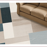 Ultra Soft Area Rug, Non Slip, Stain Resistant, Washable Area Rugs for Living Room, Bedroom, Contemporary Brushed Taupe Area Rug for Minimalist Bedrooms(Beige)