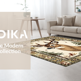 Elegant Contemporary Deer Artwork(Beige)