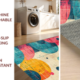 Joyful Round Interactive Floor Cushions(Yellow)