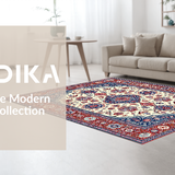 Artistic Low Pile Geometric Aesthetic(Beige)