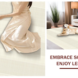 Luxurious Ivory Shaggy Layout(Beige)