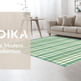 Stylish Plaid Patterned Mat(Beige)