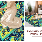 Contemporary Ethnic Medallion Style(Blue)