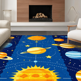 Whimsical Orbiting Universe Aesthetic(Blue)