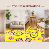 Eclectic Iridescent Petal Art(Yellow)