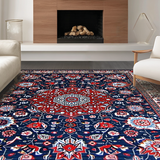Chic Elegant Medallion Design(Blue)