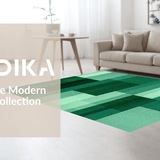 Vibrant Toned Abstract Stripes(Green)