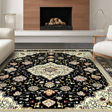 Chic Neutral Toned Lattice Arrangement(Black)