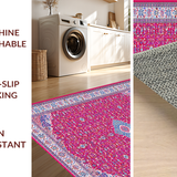 Chic White and Fuchsia Trellis Style(Red)