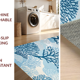 Contemporary Oceanic Coral Art(Blue)