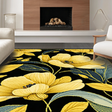 Energetic Bright Floral Fusion(Gold)
