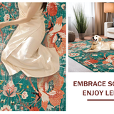 Chic Floral Geometric Fusion(Green)