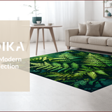 Ultra Soft Area Rug, Non Slip, Stain Resistant, Washable Area Rugs for Living Room, Bedroom, Dark Green Bedroom Cozy Minimalist Fluffy Rug(Green)