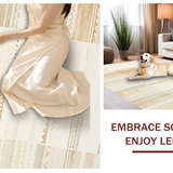 Abstract Cream Toned Elegance(Beige)