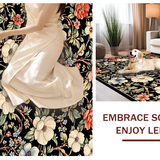 Artistic Abstract Floral Aesthetic(Black)