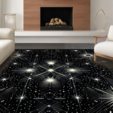 Elegant Minimalist Night Sky Theme(Black)