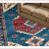 Detailed Blue Tiled Arrangement(Blue)