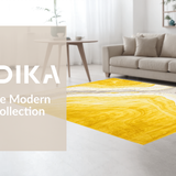 Lively Marbleized Visual Appeal(Yellow)