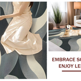 Stylish Gray Wave Motif(Gray)