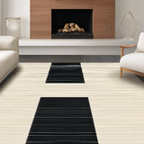 Chic Modernist Graphic Lines(Beige)