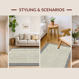 Stylish Black Spotted Contemporary Flair(Beige)