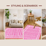 Artistic Bright Irregular Wave(Pink)