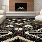 Contemporary Earthy Trellis Vibe(Beige)