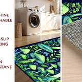 Lively Blue and Brown Mushroom(Green)