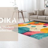 Joyful Round Interactive Floor Cushions(Yellow)