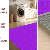Ultra Soft Area Rug, Non Slip, Stain Resistant, Washable Area Rugs for Living Room, Bedroom, Dreamy Cozy Shag Design(Purple)