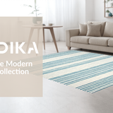 Inviting Earth Tone Stripe Appeal(Beige)