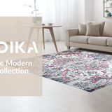 Contemporary Textured Floral Theme(Red)