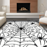 Charming Black White Circular Decor(Black)