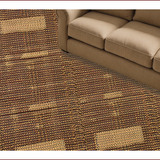 Ultra Soft Area Rug, Non Slip, Stain Resistant, Washable Area Rugs for Living Room, Bedroom, Rustic Texas Star Runner(Brown)