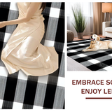 Chic Geometric Contrast Aesthetic(Black)