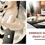 Hippie Inspired Celestial Motif(Beige)