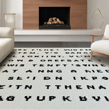 Clean Graphic Black and White Look(Black)