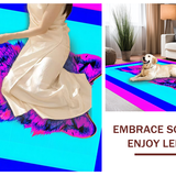 Artistic Whimsical Creature Motif(Blue)