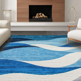 Stylish Minimalist Artistic Texture(Blue)