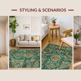 Charming Warm Toned Ethnic(Blue)