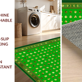 Charming Lucky Clover Motif(Green)